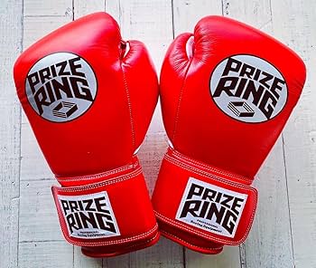 プライズリング製ボクシンググローブ10oz赤※ プロファイトグローブ最終値下げ Amazon | PRIZE RING／プライズリングボクシンググローブ